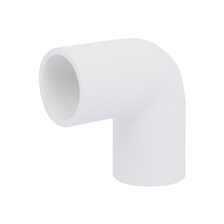 ข้องอ 90 องศา-หนา SCG 1 นิ้ว สีขาว