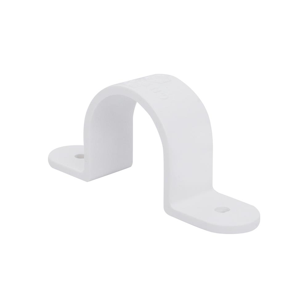 กิ๊ปจับท่อ-หนา SCG 1 นิ้ว สีขาว