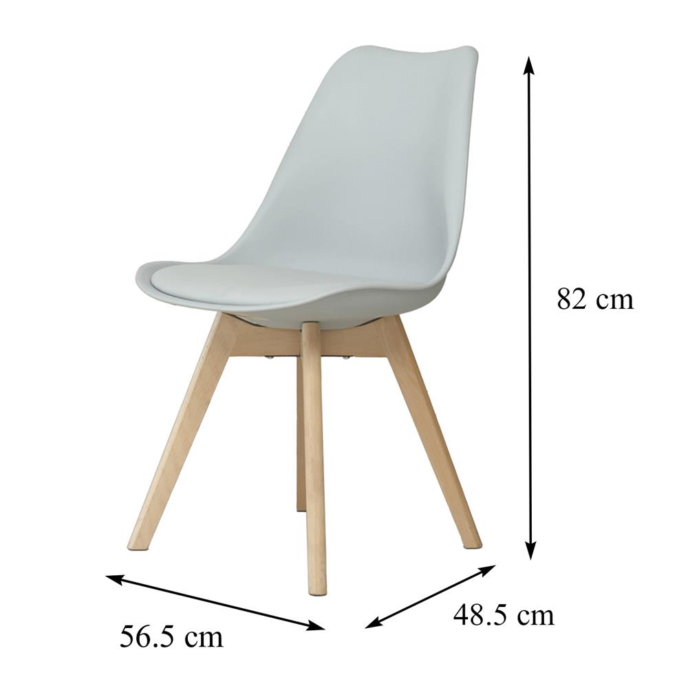 เก้าอี้ FURDINI GENNES สีเทา