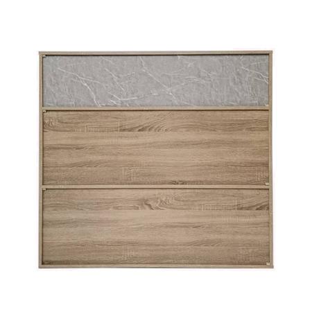 ชั้นวางของทึบ 7 ช่อง ME LIVING SOLID OAK/MARBLE_2