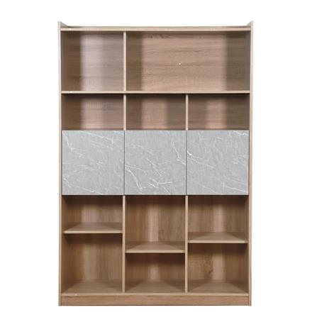 ชั้นวางของหน้าบานผสม 5 ชั้น ME LIVING สีโซลิดโอ๊ค/มาร์เบิ้ล_2