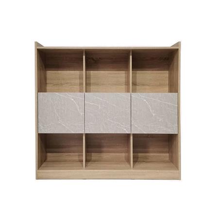 ชั้นวางของผสม 8 ช่อง ME LIVING SOLID OAK/MARBLE GREY