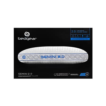 หมอนสุขภาพ เมมโมรี่โฟม BEDGEAR GEMINI 2.0 17x24 นิ้ว สีขาว_4