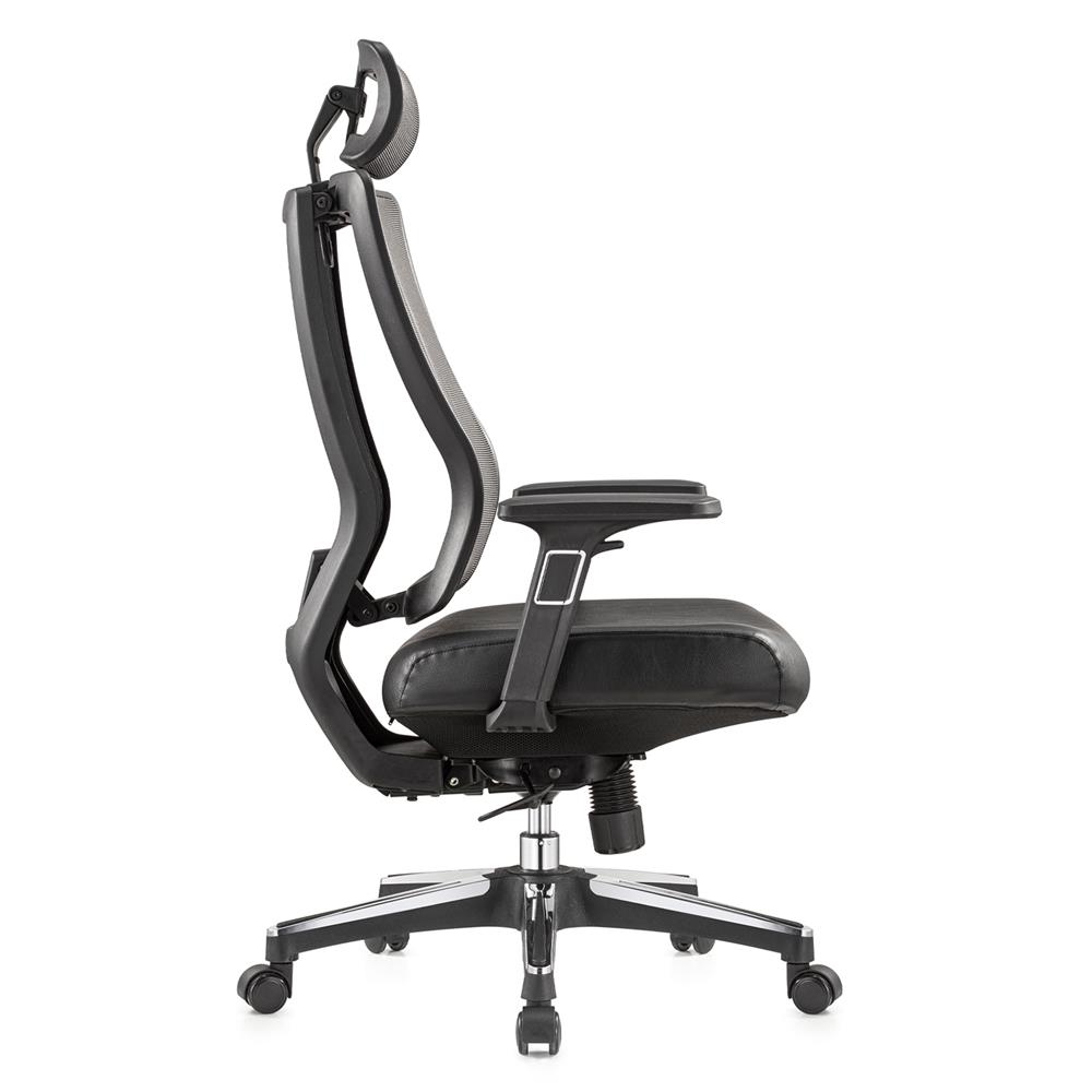 เก้าอี้สำนักงาน FURDINI ALINA A633 PU สีดำ/เทา