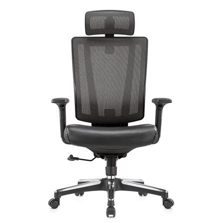 เก้าอี้สำนักงาน FURDINI ALINA A633 PU สีดำ/เทา_2