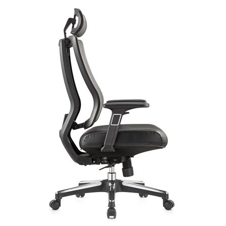 เก้าอี้สำนักงาน FURDINI ALINA A633 PU สีดำ/เทา_5