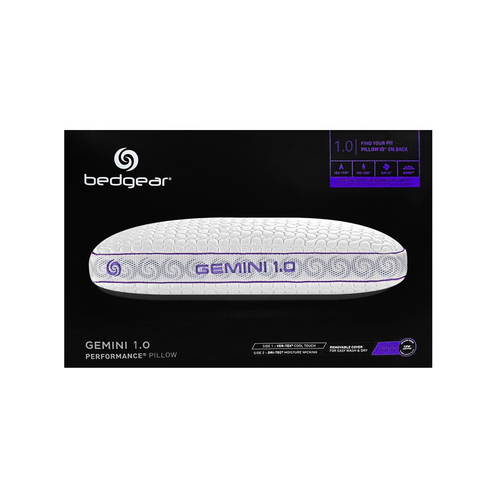 หมอนสุขภาพ เมมโมรี่โฟม BEDGEAR GEMINI 1.0 17x24 นิ้ว สีขาว