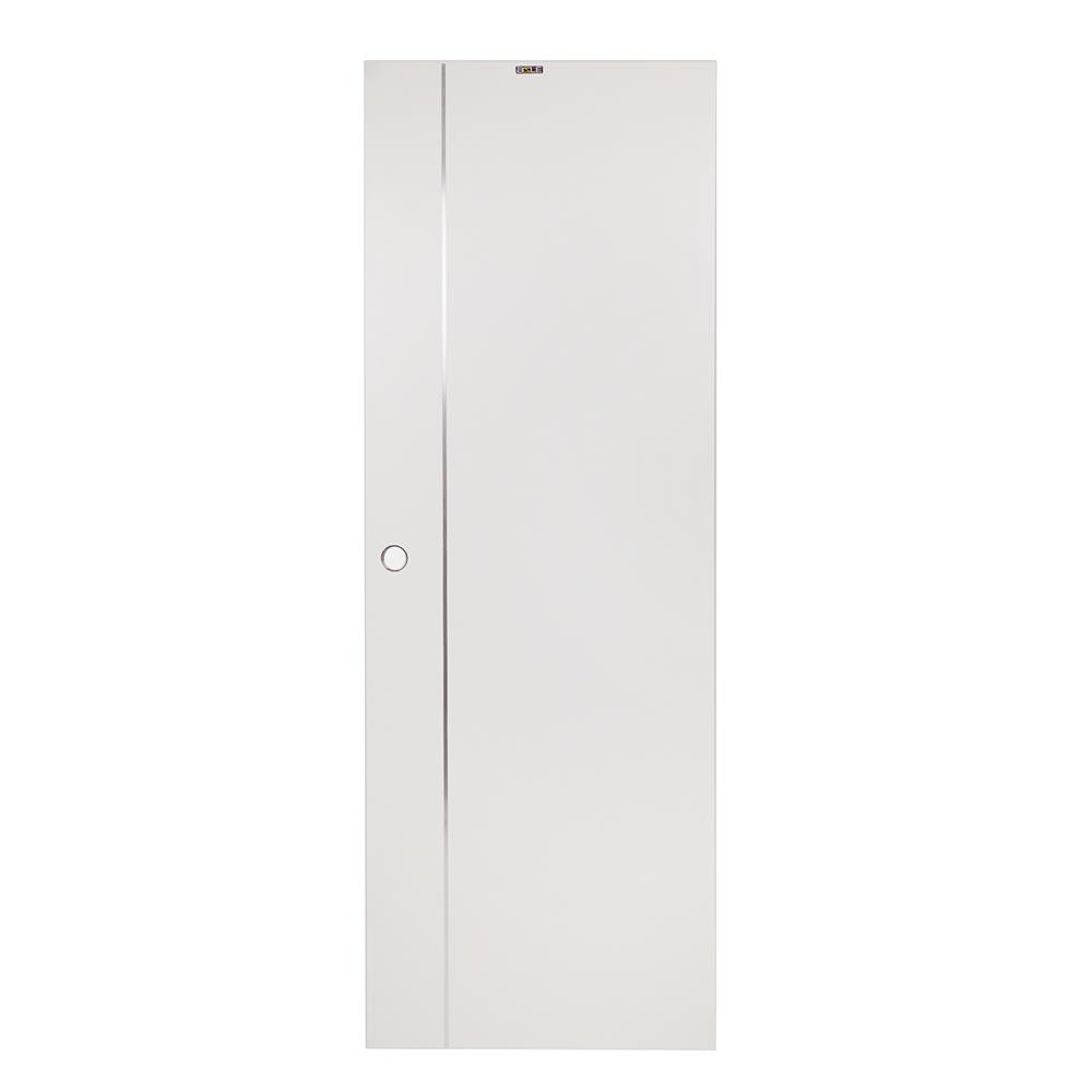 ประตูห้องน้ำ UPVC AZLE BN-01 70X200 ซม. สีขาว เจาะลูกบิด