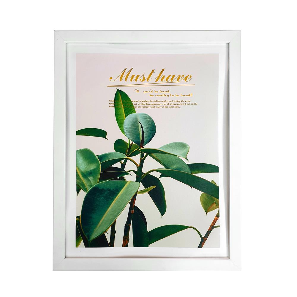 กรอบรูป PTS LEAVES 3 14X18 นิ้ว สีขาว