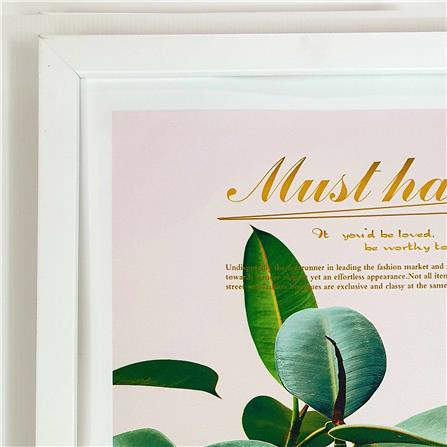 กรอบรูป PTS LEAVES 3 14X18 นิ้ว สีขาว_1