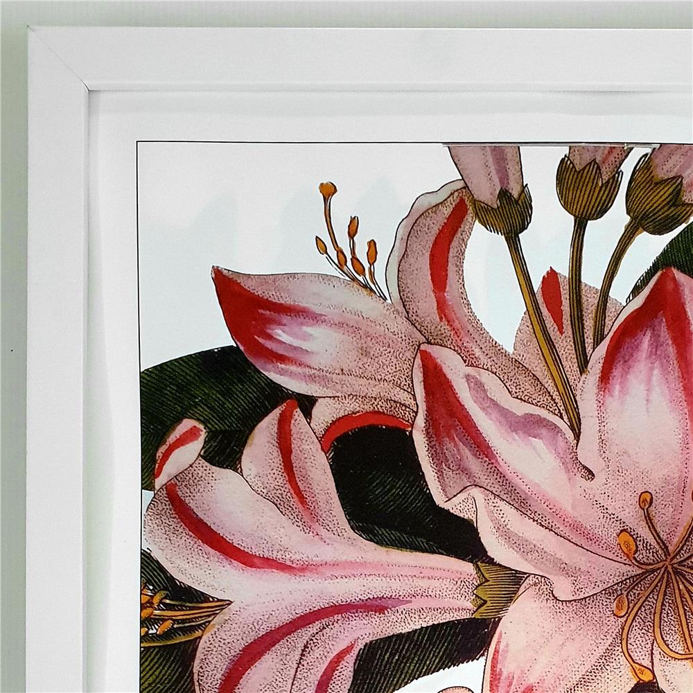 กรอบรูป PTS FLOWER 2 14X18 นิ้ว สีขาว