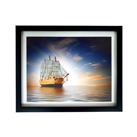 กรอบรูป PTS BARQUE 18X14 นิ้ว สีดำ_0