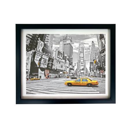 กรอบรูป PTS STREET 18X14 นิ้ว สีดำ_0