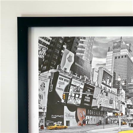 กรอบรูป PTS STREET 18X14 นิ้ว สีดำ_1