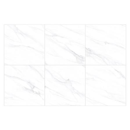 กระเบื้องพื้นพอร์ซเลน 60x60 ซม. TARA โมน่า ขาว A 1.44M2_1