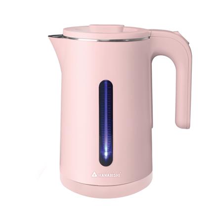 กาต้มน้ำไฟฟ้า HANABISHI HMK-1904 สีชมพู_0