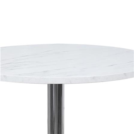 โต๊ะกลมขาแชมเปญ ME LIVING MARBLE ลายหินอ่อนขาว_2