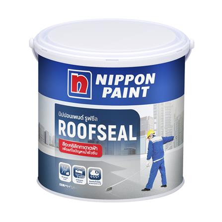 อะคริลิกกันซึม NIPPON PAINT ROOFSEAL 4 กก. สีเขียว
