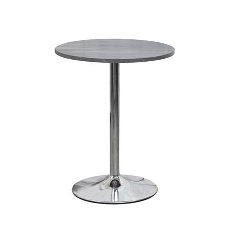 โต๊ะกลมขาแชมเปญ ME LIVING MARBLE ลายหินอ่อนดำ