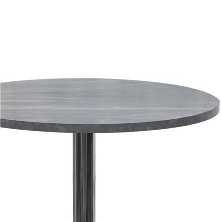 โต๊ะกลมขาแชมเปญ ME LIVING MARBLE ลายหินอ่อนดำ_2