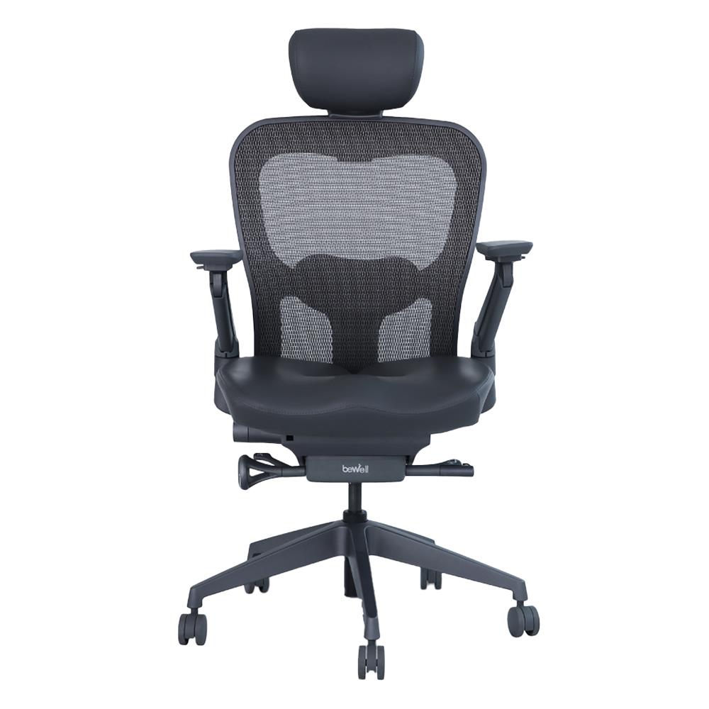 เก้าอี้สุขภาพ BEWELL ENCLOSE PLUS สีเทาเข้ม