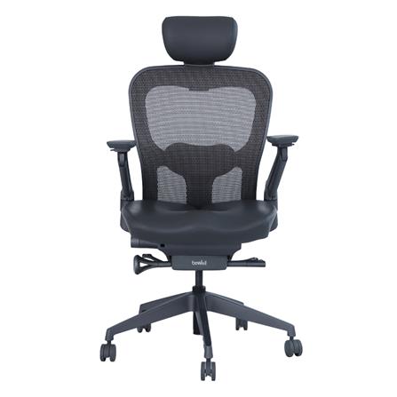 เก้าอี้สุขภาพ BEWELL ENCLOSE PLUS สีเทาเข้ม