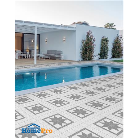 กระเบื้องพื้น 16x16 นิ้ว ภูผา วังดารา เทา A 0.96M2_2