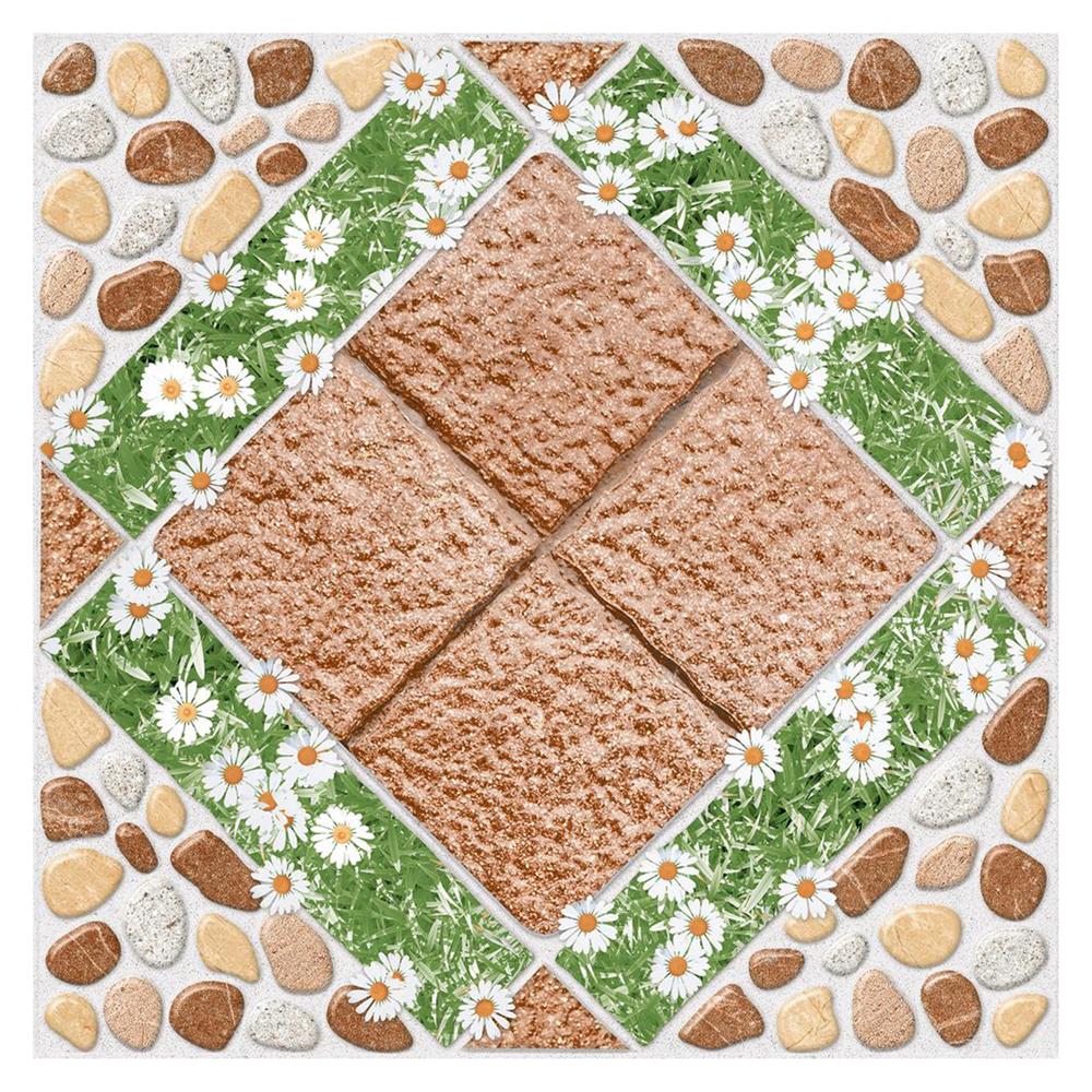 กระเบื้องพื้น 16x16 นิ้ว ภูผา ต้องมนตรา น้ำตาล PM 0.96M2