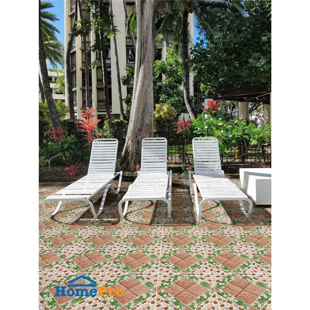 กระเบื้องพื้น 16x16 นิ้ว ภูผา ต้องมนตรา น้ำตาล PM 0.96M2