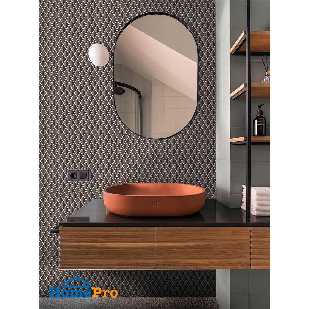 โมเสคแก้ว 30x30 ซม. GLASCERA ไดมอนด์ มอคค่า