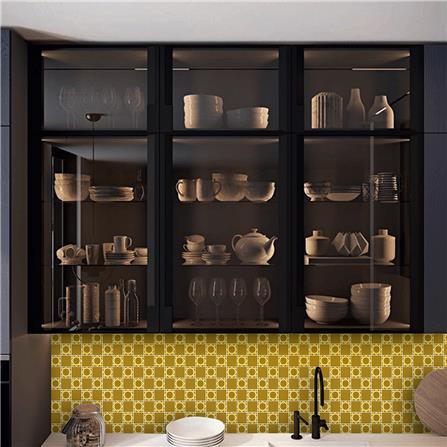 โมเสคแก้ว 30x30 ซม. GLASCERA มัสเซิล โกลด์_2