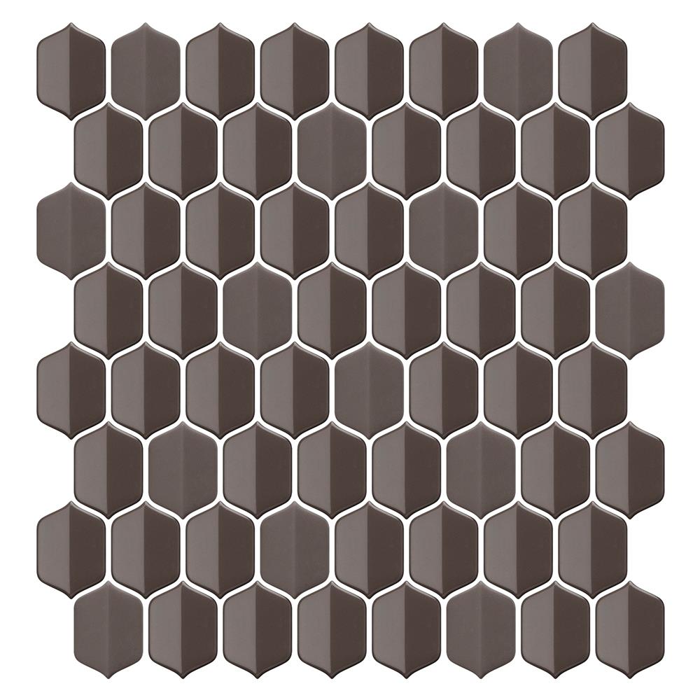 โมเสคแก้ว 30x30 ซม. GLASCERA เฮกซ่า มอคค่า