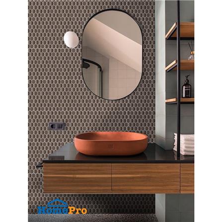 โมเสคแก้ว 30x30 ซม. GLASCERA เฮกซ่า มอคค่า_1