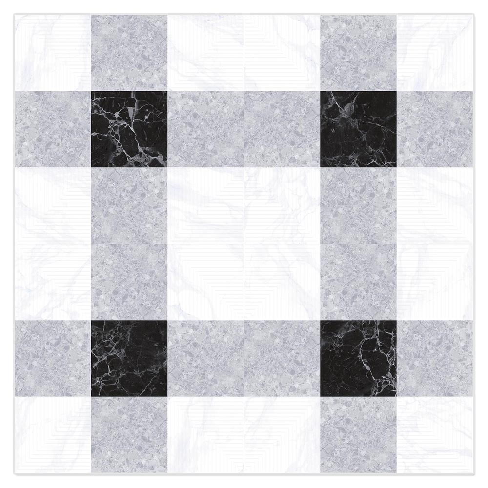กระเบื้องพื้น 18x18 นิ้ว TARA บาโรเน่ เทา