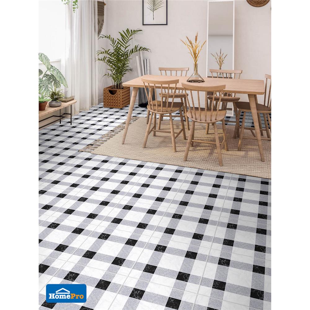 กระเบื้องพื้น 18x18 นิ้ว TARA บาโรเน่ เทา