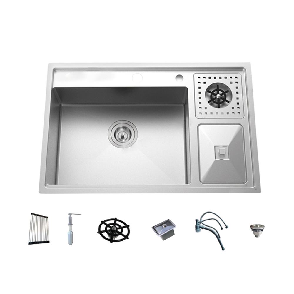 ซิงค์ฝัง 1 หลุม THAI FORWARD FH3061R สีเงิน