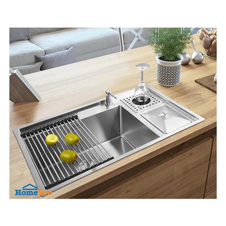 ซิงค์ฝัง 1 หลุม THAI FORWARD FH3061R สีเงิน_2