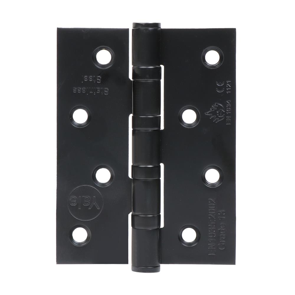 บานพับ 4X3 นิ้ว X 2.5 มม. YALE HISL4325BBP3G2BLK สีดำ (แพ็ก 3 ชิ้น)