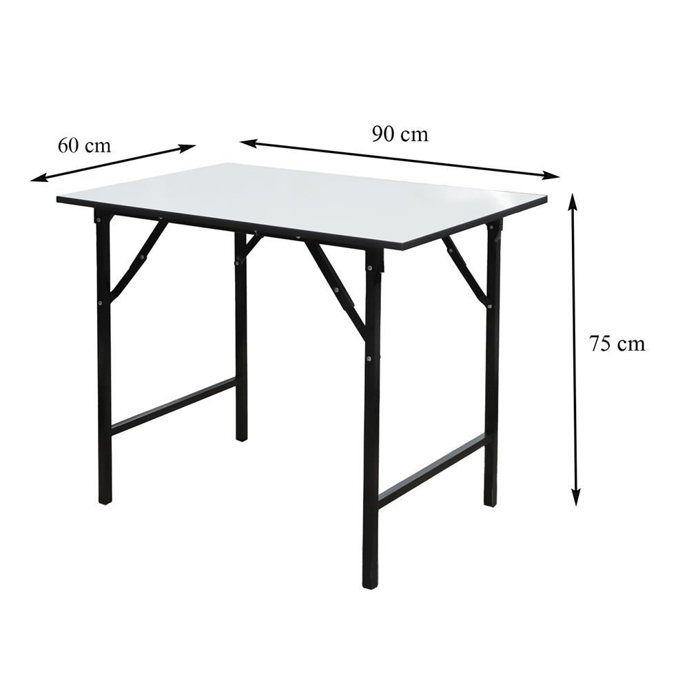 โต๊ะอเนกประสงค์เหลี่ยม FURDINI FN-6090 TOP16 สีขาว