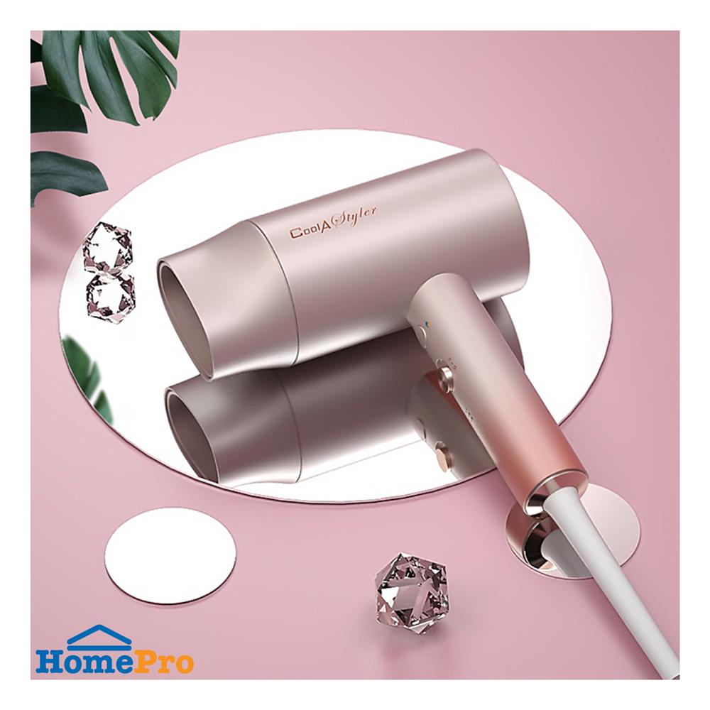 ไดร์เป่าผม COOL A STYLER RCY135 สีทอง 1800 วัตต์