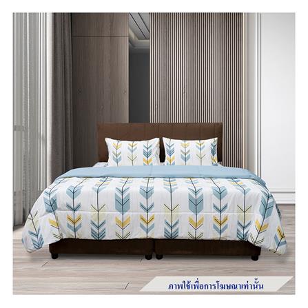 ชุดผ้าปูที่นอน 5 ฟุต 6 ชิ้น PICASSO SMILE สี CAIRO GREENMINT