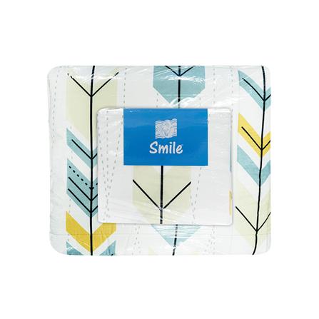 ชุดผ้าปูที่นอน 5 ฟุต 6 ชิ้น PICASSO SMILE สี CAIRO GREENMINT_4