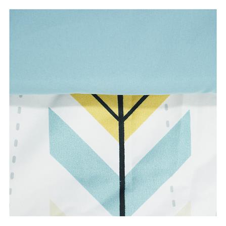 ชุดผ้าปูที่นอน 6 ฟุต 6 ชิ้น PICASSO SMILE สี CAIRO GREENMINT_3