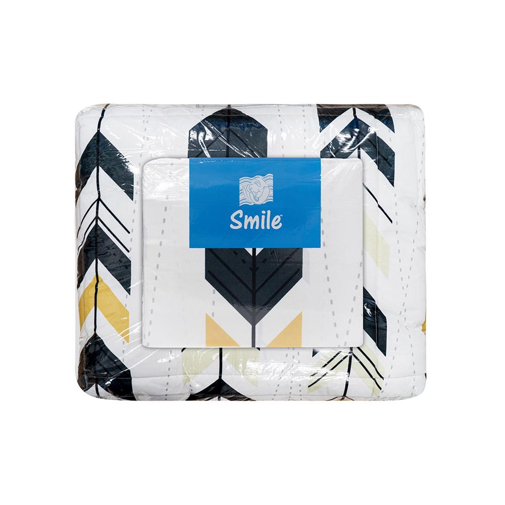 ชุดผ้าปูที่นอน 5 ฟุต 6 ชิ้น PICASSO SMILE สี CAIRO GREY