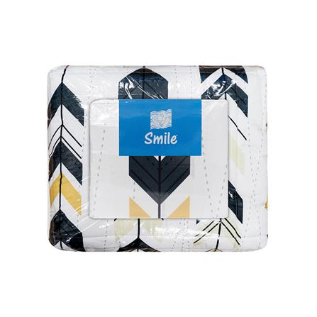 ชุดผ้าปูที่นอน 5 ฟุต 6 ชิ้น PICASSO SMILE สี CAIRO GREY_4