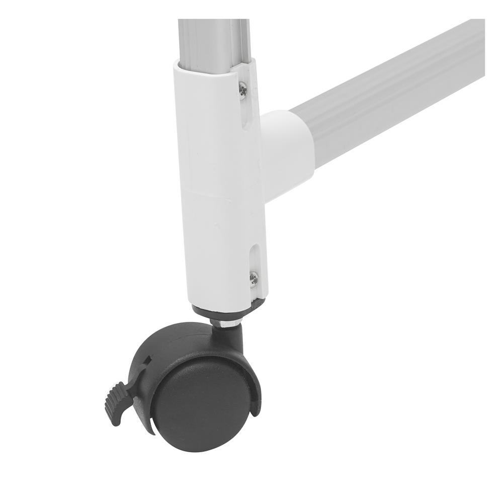 ราวตากผ้าอะลูมิเนียมมีล้อ 6 เส้น PLIM 1.2 ม.