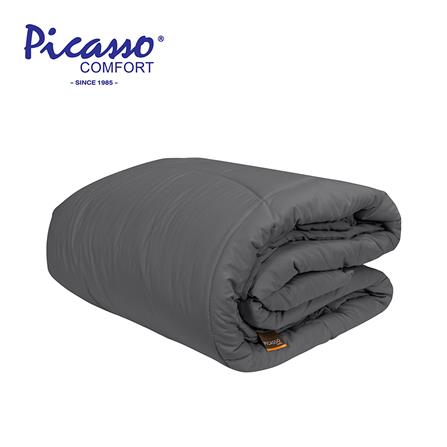ผ้านวม PICASSO SMILE 70X90 นิ้ว สี DARK GREY