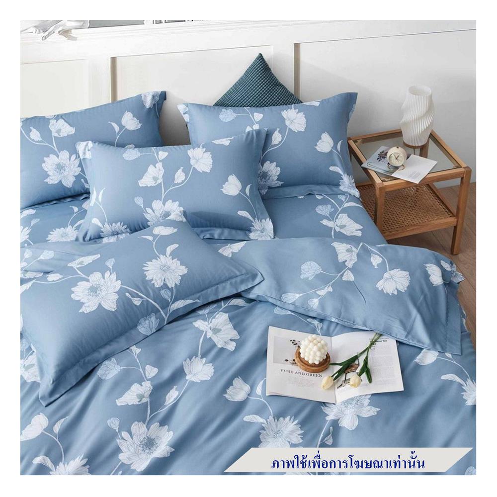 ชุดผ้าปูที่นอน 6 ฟุต 3 ชิ้น ESSE TENCEL MIX TCM26