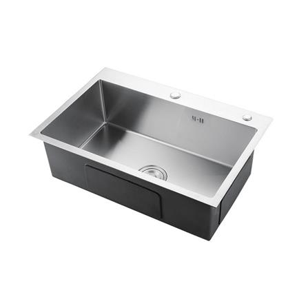 ซิงค์ฝัง 1 หลุม THAI FORWARD FH6845 สีเงิน_2