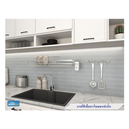 ชั้นคว่ำจานสเตนเลสติดผนัง 80 ซม. KECH HEFTY_5